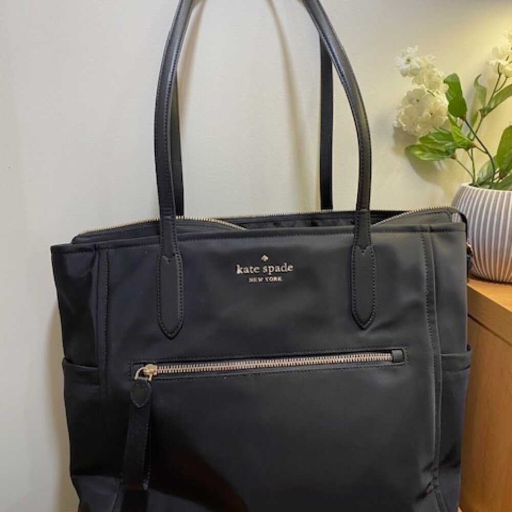 Kate Spade Large Nylon tote black (laptop/ipad)